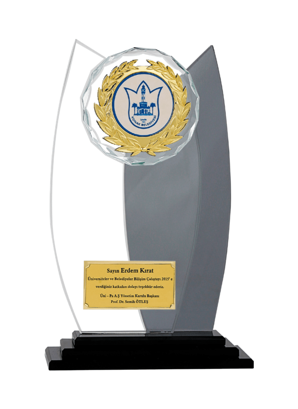 Kristal Plaket T62