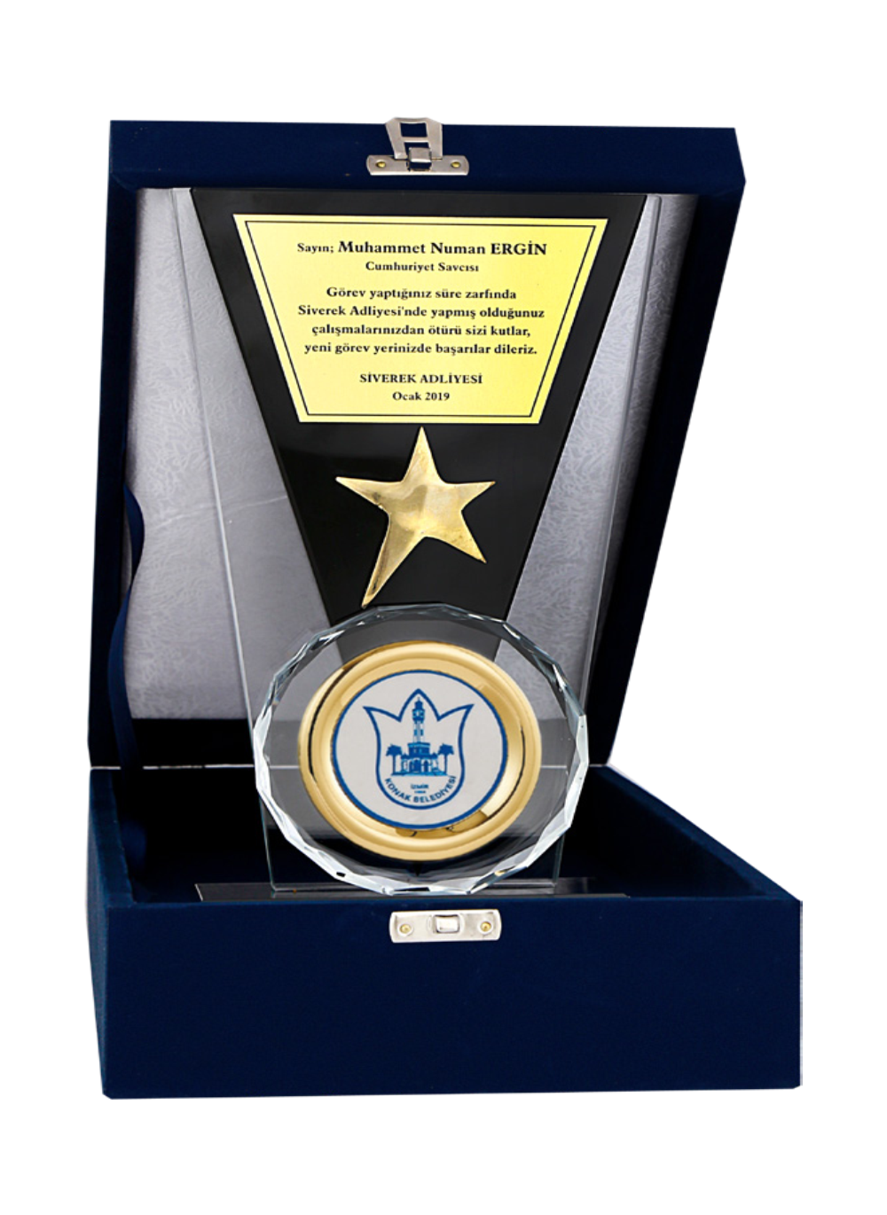 Kristal Plaket T169