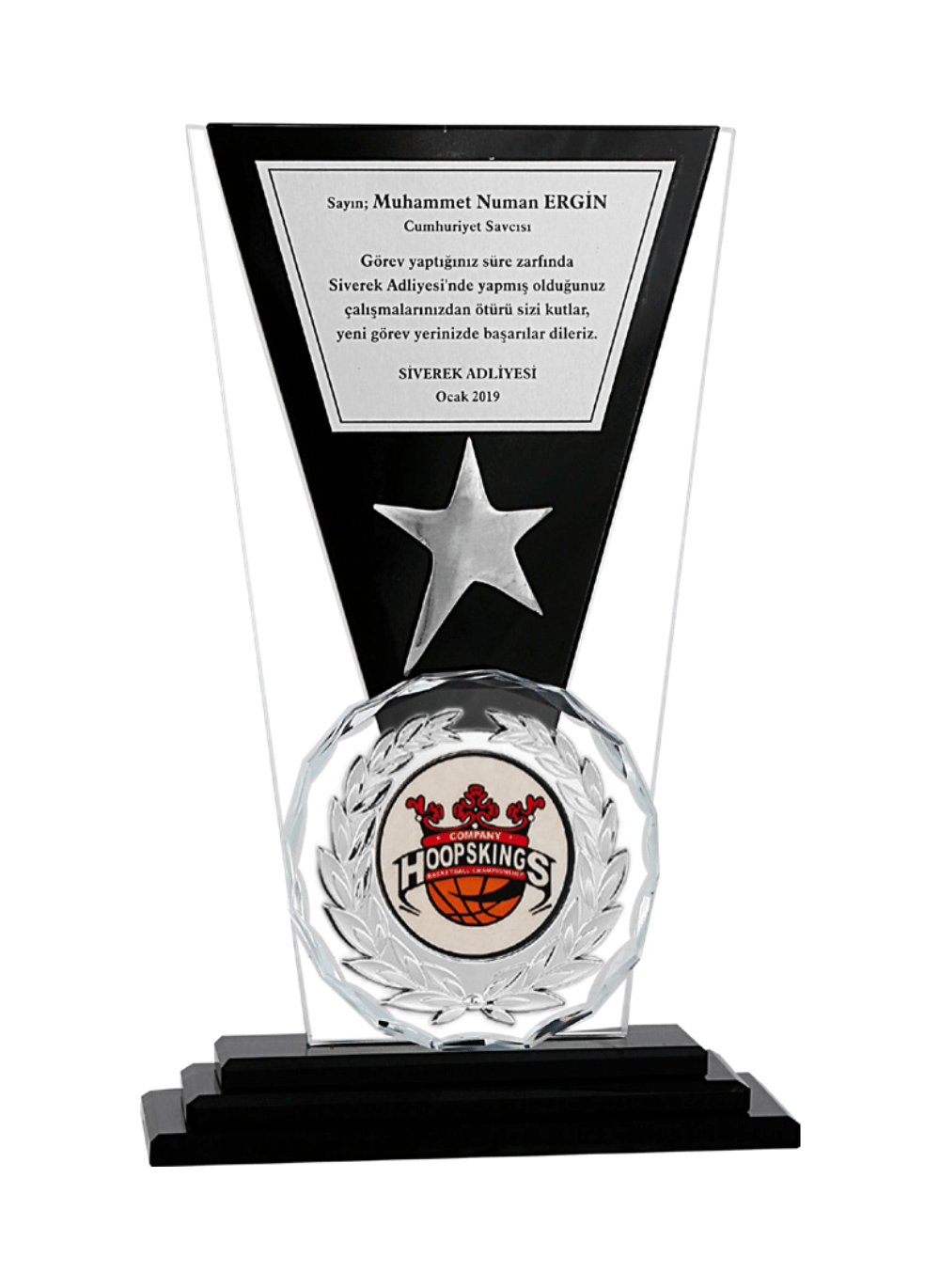 Kristal Plaket T166