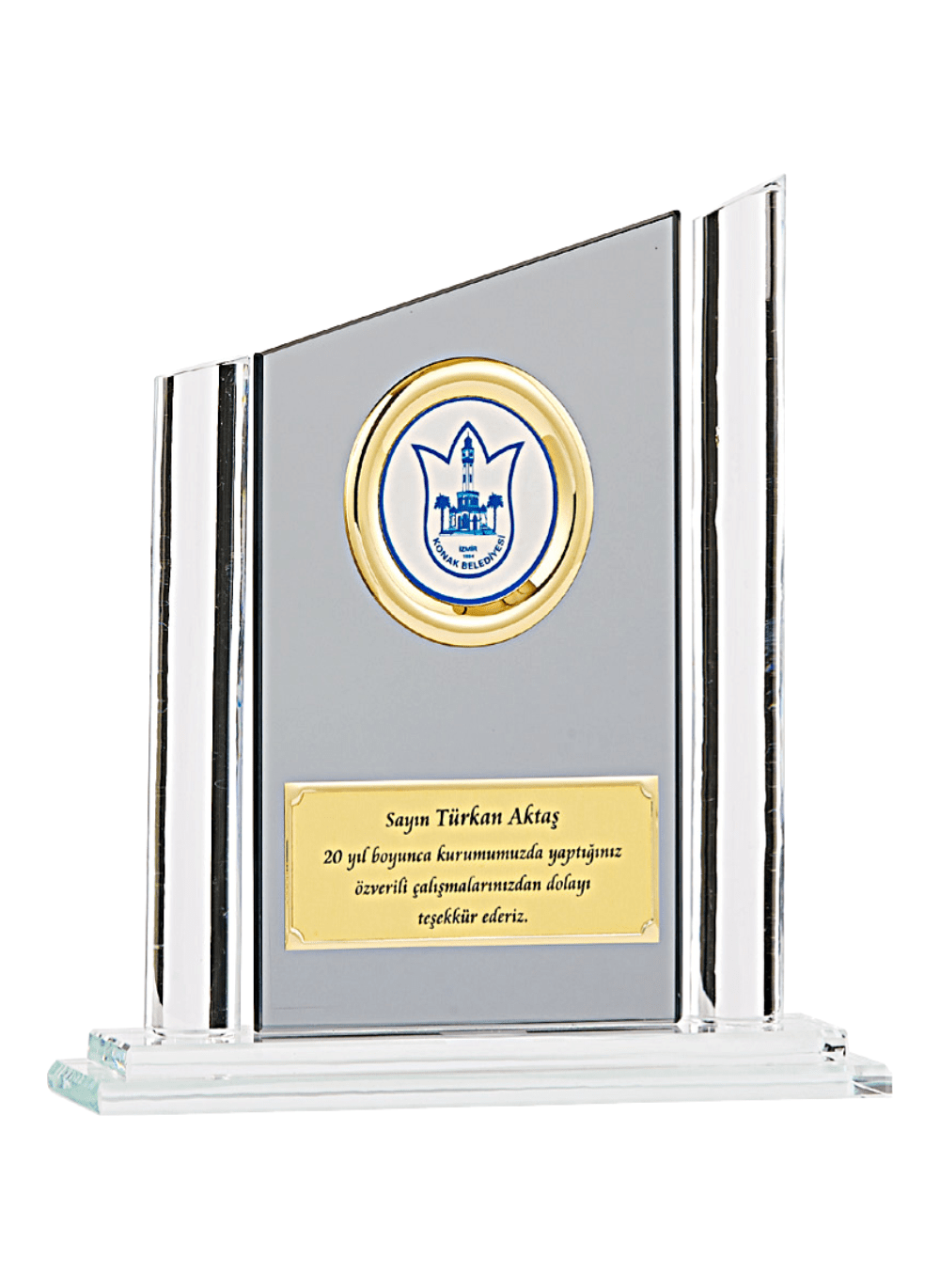 Kristal Plaket T134