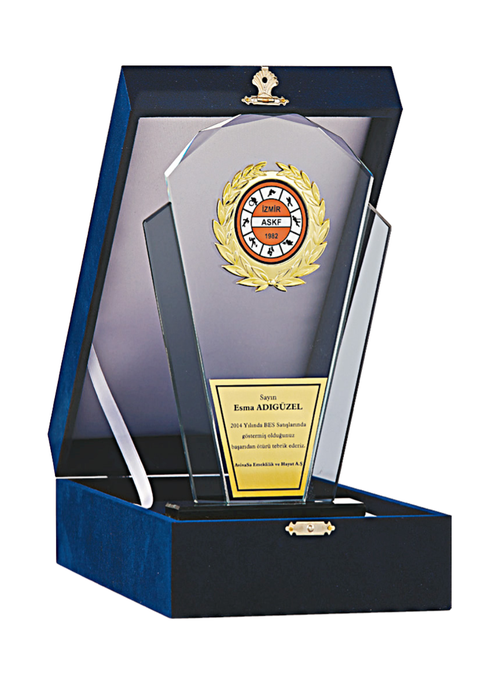Kristal Plaket T105