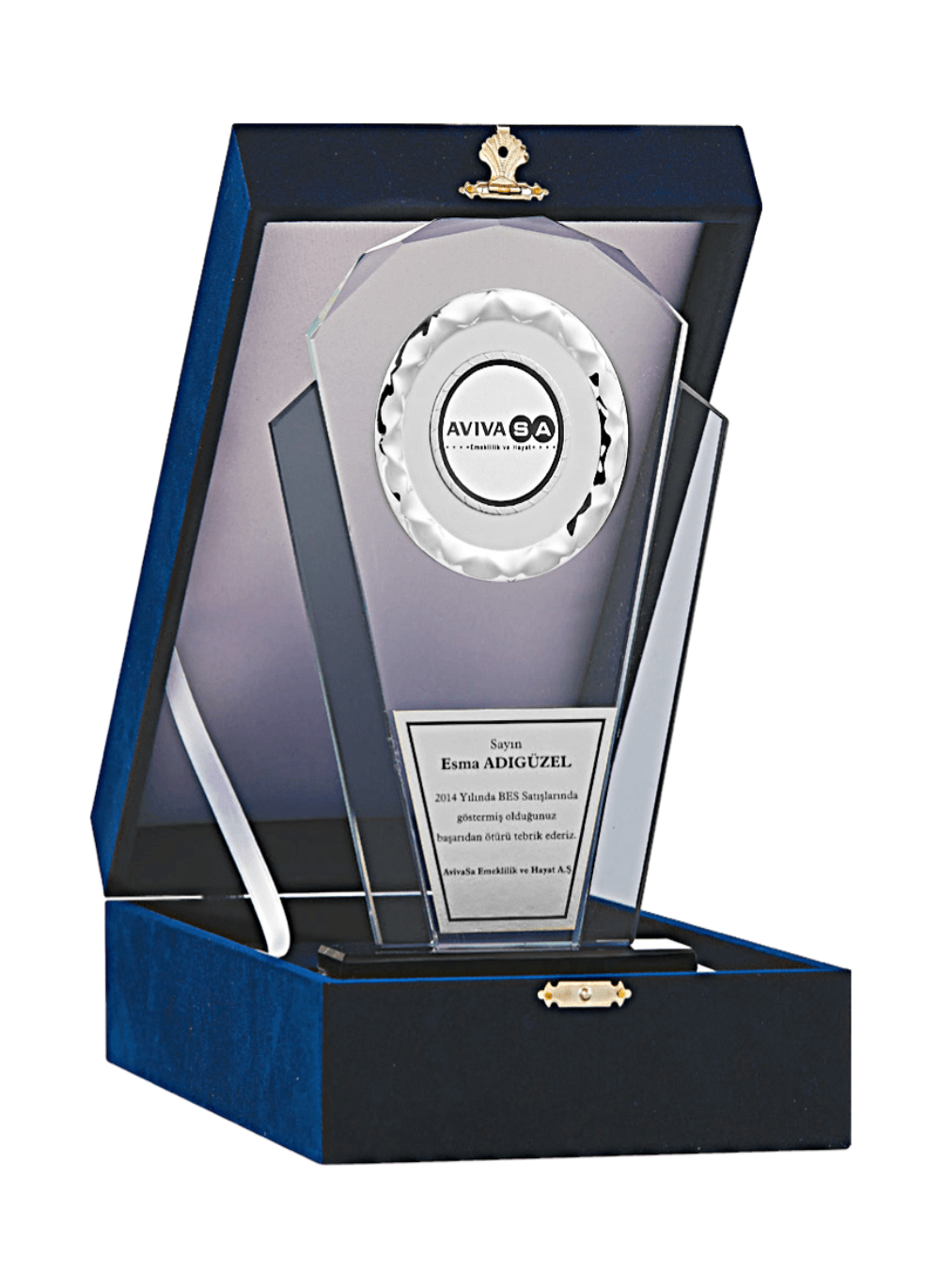 Kristal Plaket T113