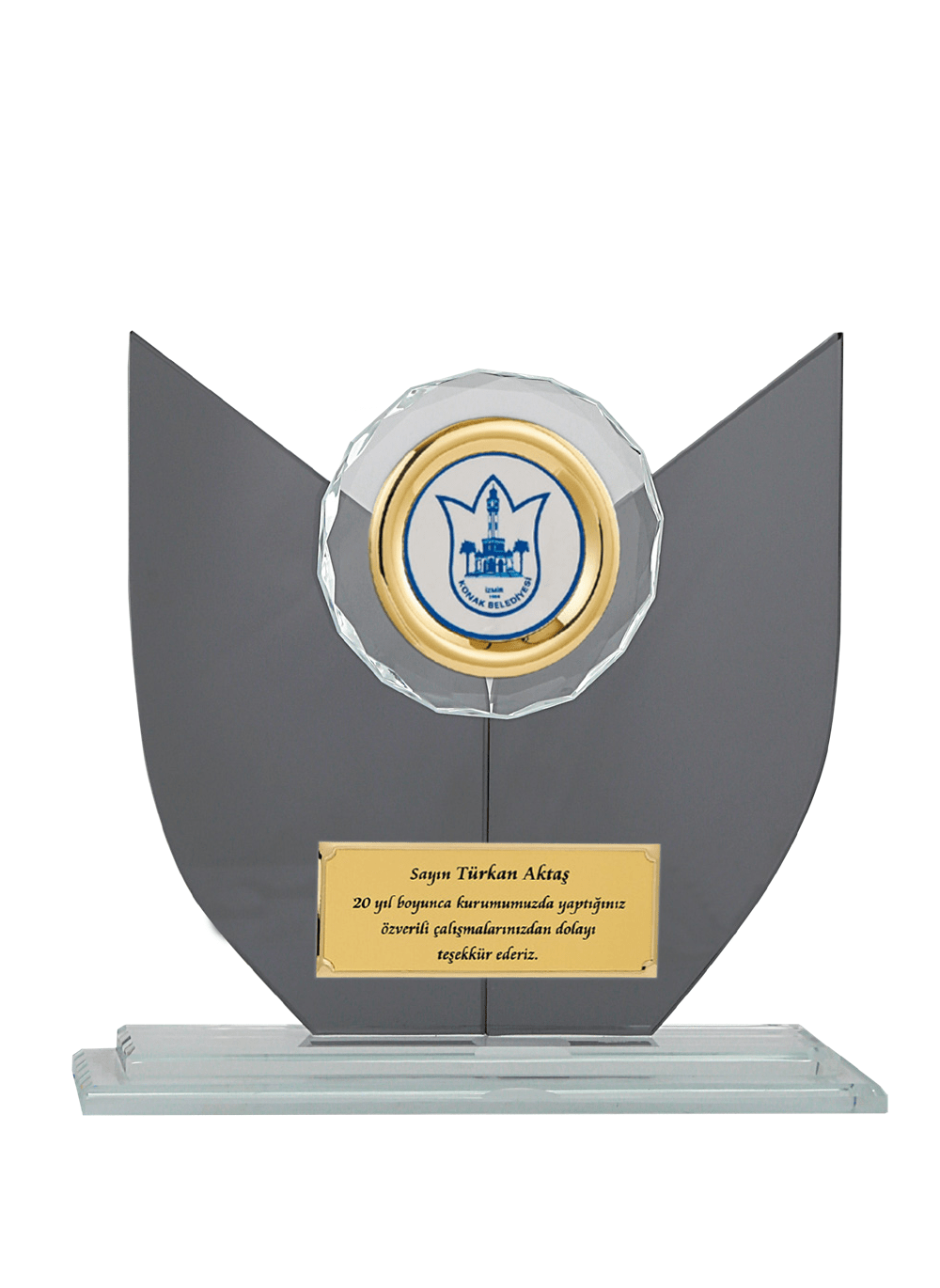 Kristal Plaket T60